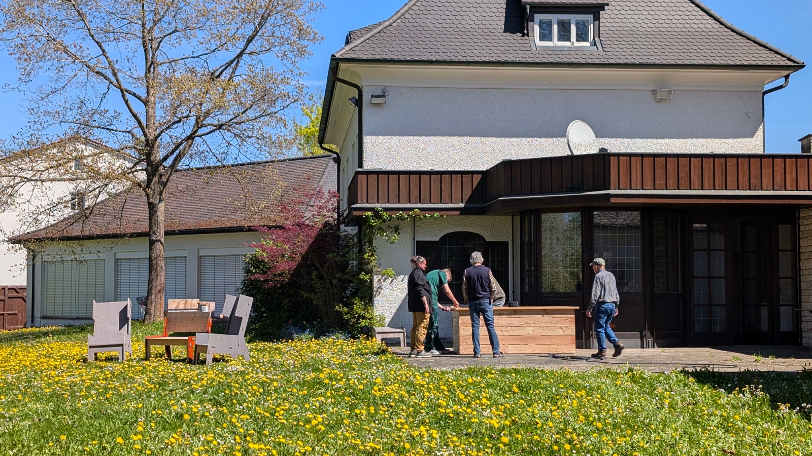 Hochbeetbau