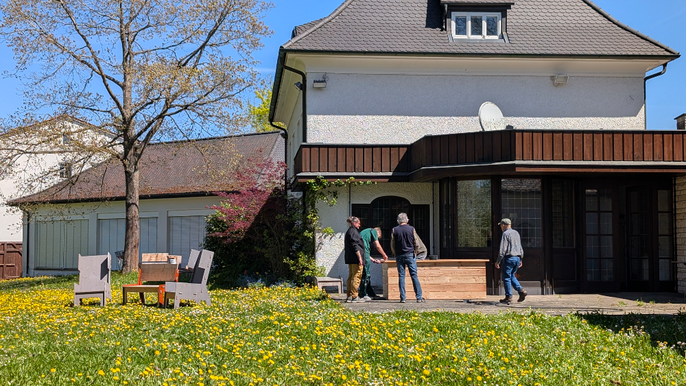 Hochbeetbau
