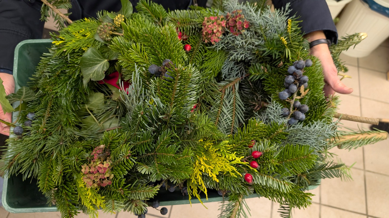 Adventskranzbinden 2025